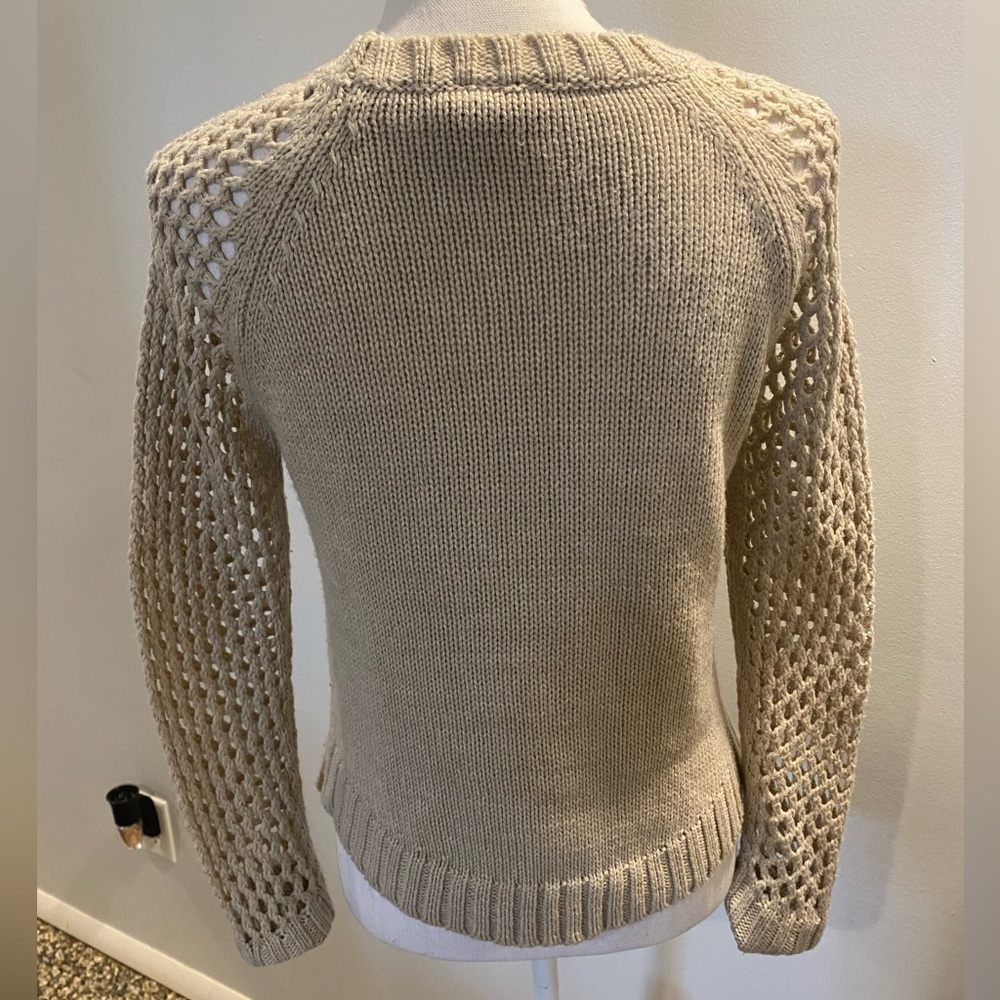 {Heart-N-Crush} Knitted Cream Sweater - Picture 2 of 3